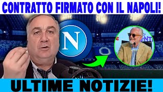 🔵✍📢 ULTIMA ORA E FATTO DE LAURENTIIS CONFERMA TUTTO LACCORDO E UFFICIALE  Napoli Calcio [upl. by Codel941]