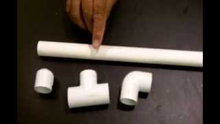 Beginner Tutorial Cut and Assemble PVC Pipe [upl. by Laurinda]