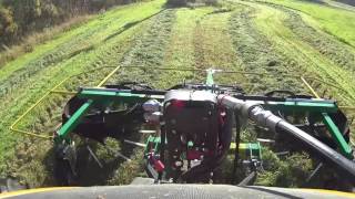 Agronic WR500 Rake and LHLink Pivoting Front Linkage [upl. by Annoyt209]