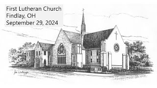 First Lutheran Findlay September 29 2024 [upl. by Sturdivant]