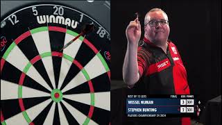 FINAL  Wessel Nijman vs Stephen Bunting  Players Championship 24 2024 🎯 [upl. by Harvey]