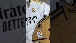 nouveau maillot real madrid 20232024 [upl. by Adnalohs]