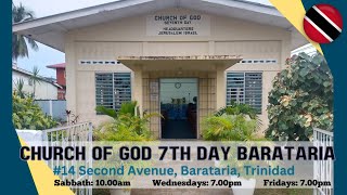 Church of God 7th Day Barataria Mid Week Service 6th September 2023 [upl. by Sackman713]