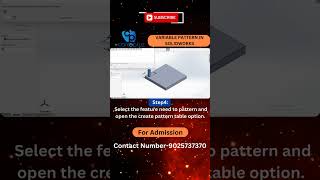 SolidWorks Tips amp Tricks Creating Dynamic Variable Patterns [upl. by Westbrooke]