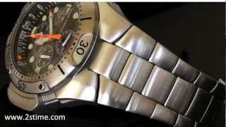 2S Time  CITIZEN Aqualand Promaster Diver BJ204055E Steel Bracelet [upl. by Stauder]