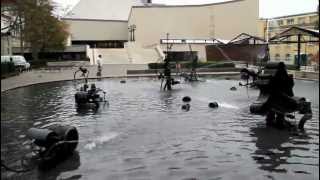 Tinguely Fountain  Basel Switzerland [upl. by Arondel]