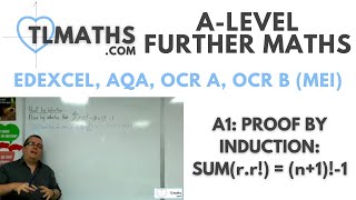 ALevel Further Maths A106 Proof by Induction Sumrrn11 [upl. by Leiuqeze]