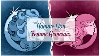 Homme Lion ♌ Femme Gémeaux ♊  Compatibilité Amoureuse Astrologique [upl. by Bracci]