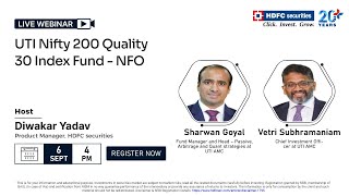 UTI Nifty 200 Quality 30 Index Fund  NFO [upl. by Karita485]