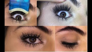 COMO COLAR O CILIOS POR BAIXO  EFEITO NATURAL  Emily Cecília Makeup [upl. by Esilana68]