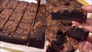 BROWNIES Easy Recipe  Cocoa Powder Brownies [upl. by Priestley413]