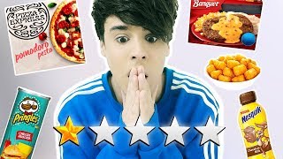 i only ate 1 STAR rated FOODS for 24 hours [upl. by Ylac]