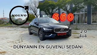 VOLVO S60 20 B5 HYBRİD  DÜNYANIN EN GÜVENİLİR SEDANI [upl. by Screens]