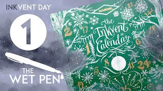 Diamine Inkvent Calendar 2022 Day 1 [upl. by Eelrihs36]