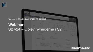 Frontmatec Control Systems  S2 SCADA Nyhederne i S2 v24 [upl. by Anihta]