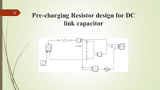 Precharging circuit for Dc link Capacitor [upl. by Eigger]