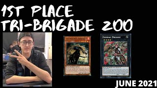 1st Place Undefeated TriBrigade Zoo deck profile Noah Stima June 2021 [upl. by Ziguard]