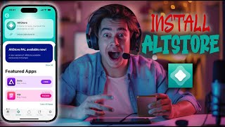 How To Install AltStore iOS 17 18 No Computer  Sideload Any Apps on Any iOS Device AltStore 2024 [upl. by Ailel]