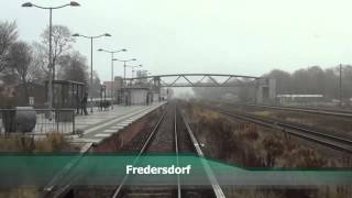 Führerstandsmitfahrt SBahn Berlin Friedrichsfelde Ost  Strausberg Nord [upl. by Ynad399]