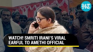 Smriti Irani Scolds Amethi Official Over Retired Teachers’ Dues ‘Not Following Yogi Govt’s…’ [upl. by Caruso]