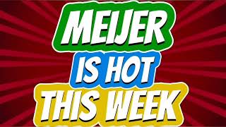 BEST MEIJER DEALS THIS WEEK  CLEARANCE FINDSMEIJER COUPONING THIS WEEK [upl. by Oijres]