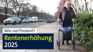 Rentenerhöhung Kommt sie wie geplant I Abendschau I BR24 [upl. by Caine]