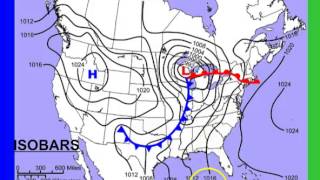 ANALYZING MAPS ISOBARS ISOTHERMS [upl. by Arrek840]