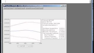 Using EViews to construct a forecast [upl. by Pallaten810]