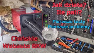 Ogrzewanie Postojowe Chińskie Webasto VEVOR 8KW  TEST [upl. by Guod742]