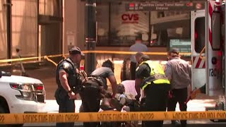 4 people shot near Peachtree Center in Downtown Atlanta [upl. by Leinnad]