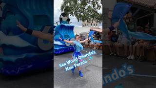 Sea World Orlando’s New Parade themepark parade seaworld [upl. by Maxia923]