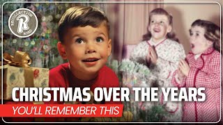 A Look Back At Christmas Through The Years 1950s1990s [upl. by Rabi]