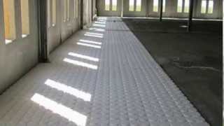 Radiant Heated Flooring for Commercial Applications  Infloor Heat Installation [upl. by Chavaree]