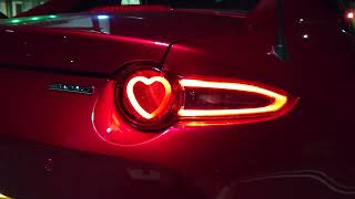 Mazda MX5 ND Mk4 Tail Lamps Custom Ver10 Heart tail [upl. by Ardnasyl]