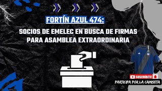 Fortín Azul 474 Socios de EMELEC en busca de firmas para Asamblea Extraordinaria [upl. by Nadda224]