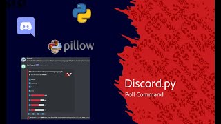 Discordpy Bot Series Poll Command [upl. by Hanikehs]