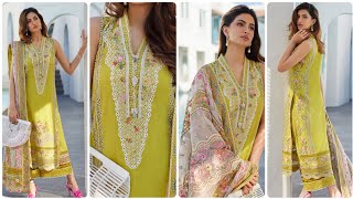 Faiza Saqlain  Liliana Luxury Lawn Collection 2024 [upl. by Enerol]