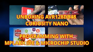 AVR128DB48 CURIOSITY NANO BOARD UNBOXING [upl. by Anatole]