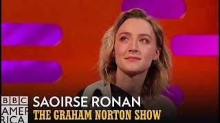 Saoirse Ronans Squeaky Shrek 2 Impression  The Graham Norton Show  BBC America [upl. by Ennaeel]