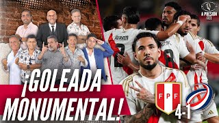 ¡GOLEADA MONUMENTAL Perú 41 República Dominicana [upl. by Enrobyalc]