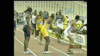 Athens 2006 World Cup  Mens 4x400m relay [upl. by Aicac259]