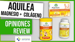 AQUILEA Magnesio  Colágeno Opiniones 🍁 Magnesio Colageno Comprimidos 🌹 FARMACIA SENANTE [upl. by Infeld]