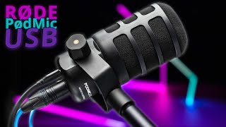 Røde PodMic USB Microphone Review VS Original Røde PodMic [upl. by Strepphon477]