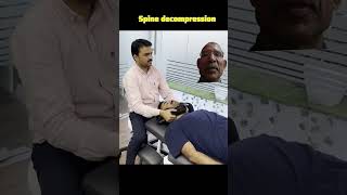 spine decompression treatment subscribe 🤪😎🙏trending 🤸🫀like ✌️👌🤠viral [upl. by Hewart]