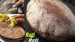 How To Make Ragi Roti In Telugu  Ragi Roti For weight loss  Nachni Roti Recipes [upl. by Adiana381]