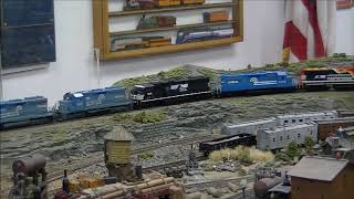 2018 Patcong Valley NS amp Conrail HO Scale [upl. by Kelci]