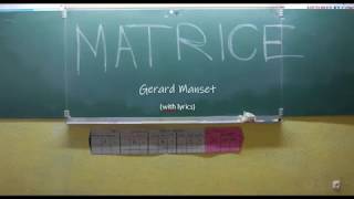 Gérard Manset  Matrice lyrics [upl. by Hirz]