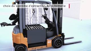 Chariots élévateurs frontaux électriques Traigo 80V de Toyota Material Handling [upl. by Madanhoj38]