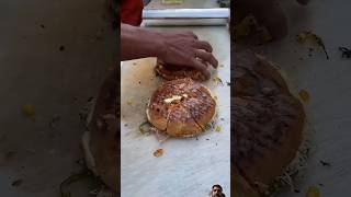 Grilled sandwich recipe streetfood indianstreetfood food foodie burger expensivefood grill s [upl. by Kcirtapnhoj]