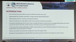 Progression Free Survival and Overall Survival in NADIM II Study — Dr Mariano Provencio [upl. by Ihab685]